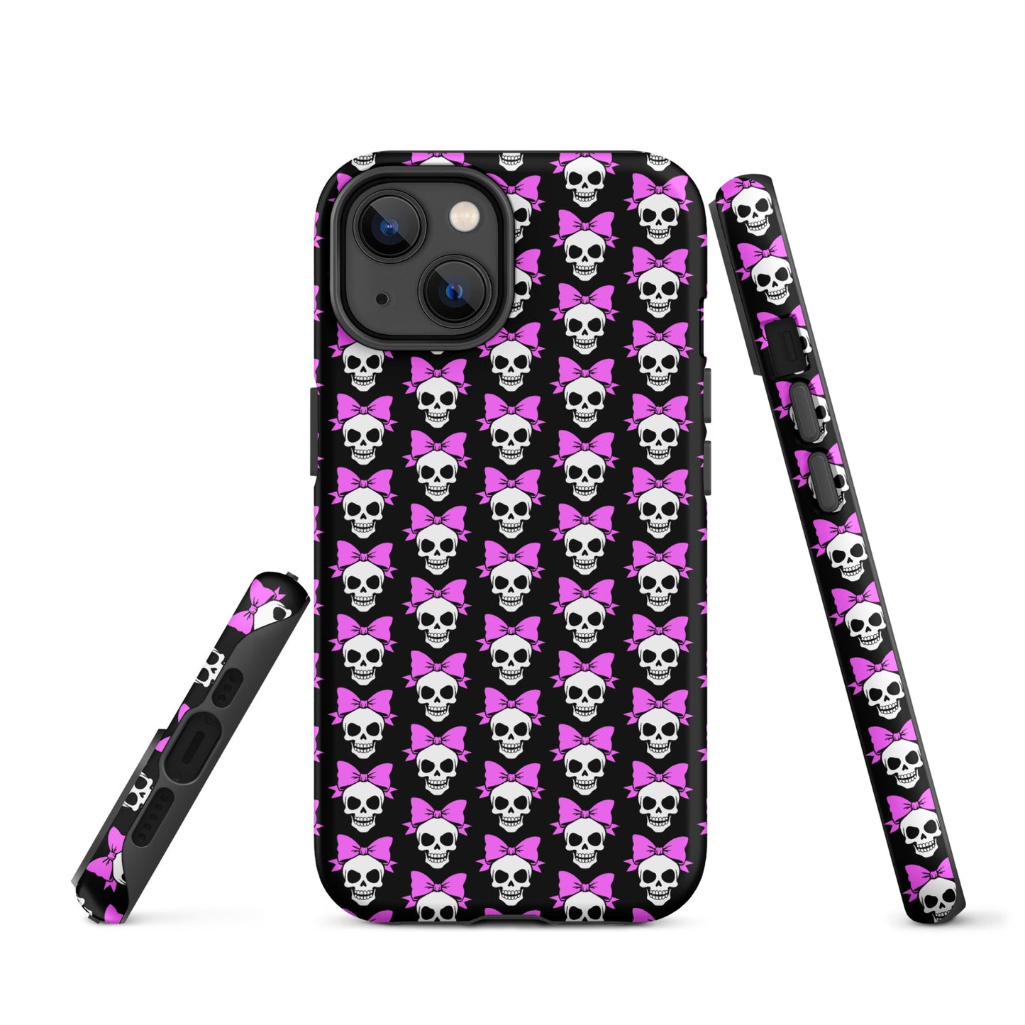 Bow Skull Tough Phone Case for iPhone®