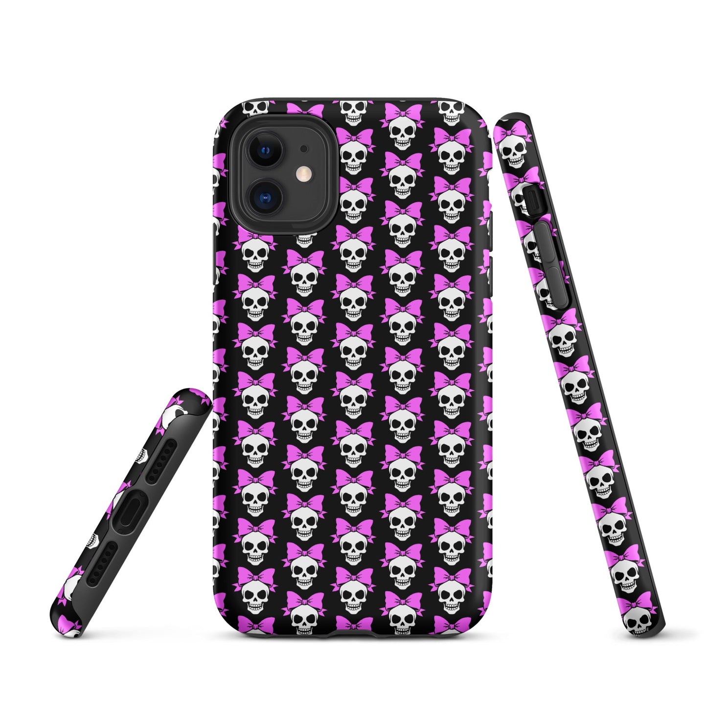 Bow Skull Tough Phone Case for iPhone®