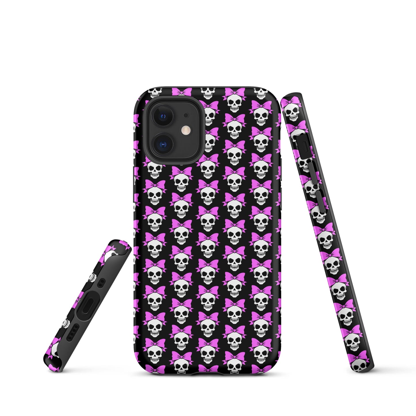 Bow Skull Tough Phone Case for iPhone®