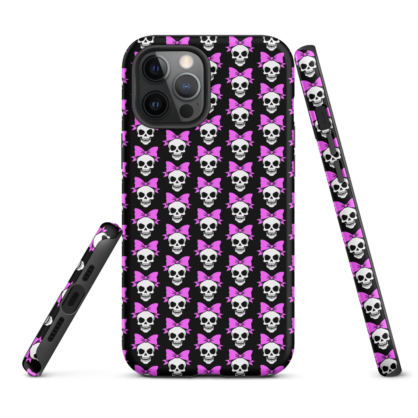 Bow Skull Tough Phone Case for iPhone®