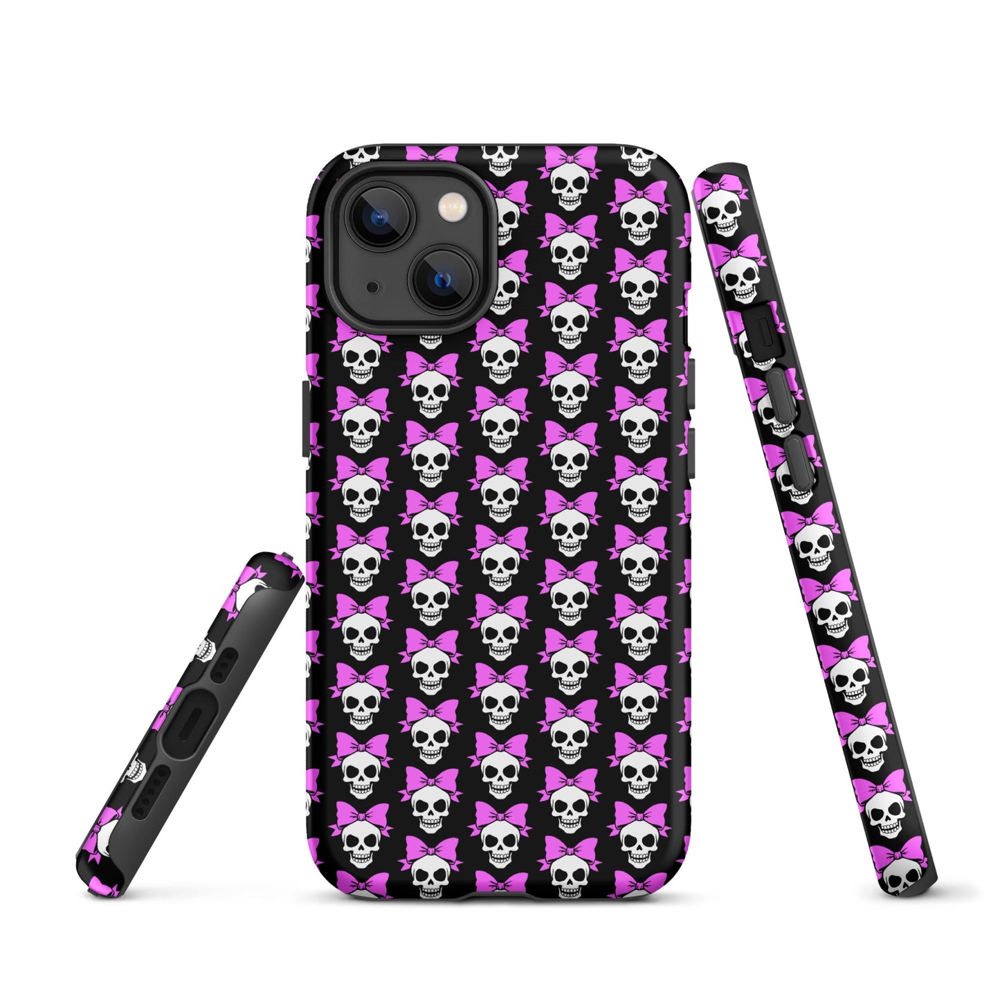 Bow Skull Tough Phone Case for iPhone®
