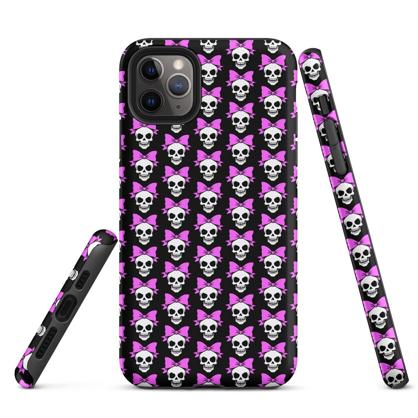 Bow Skull Tough Phone Case for iPhone®
