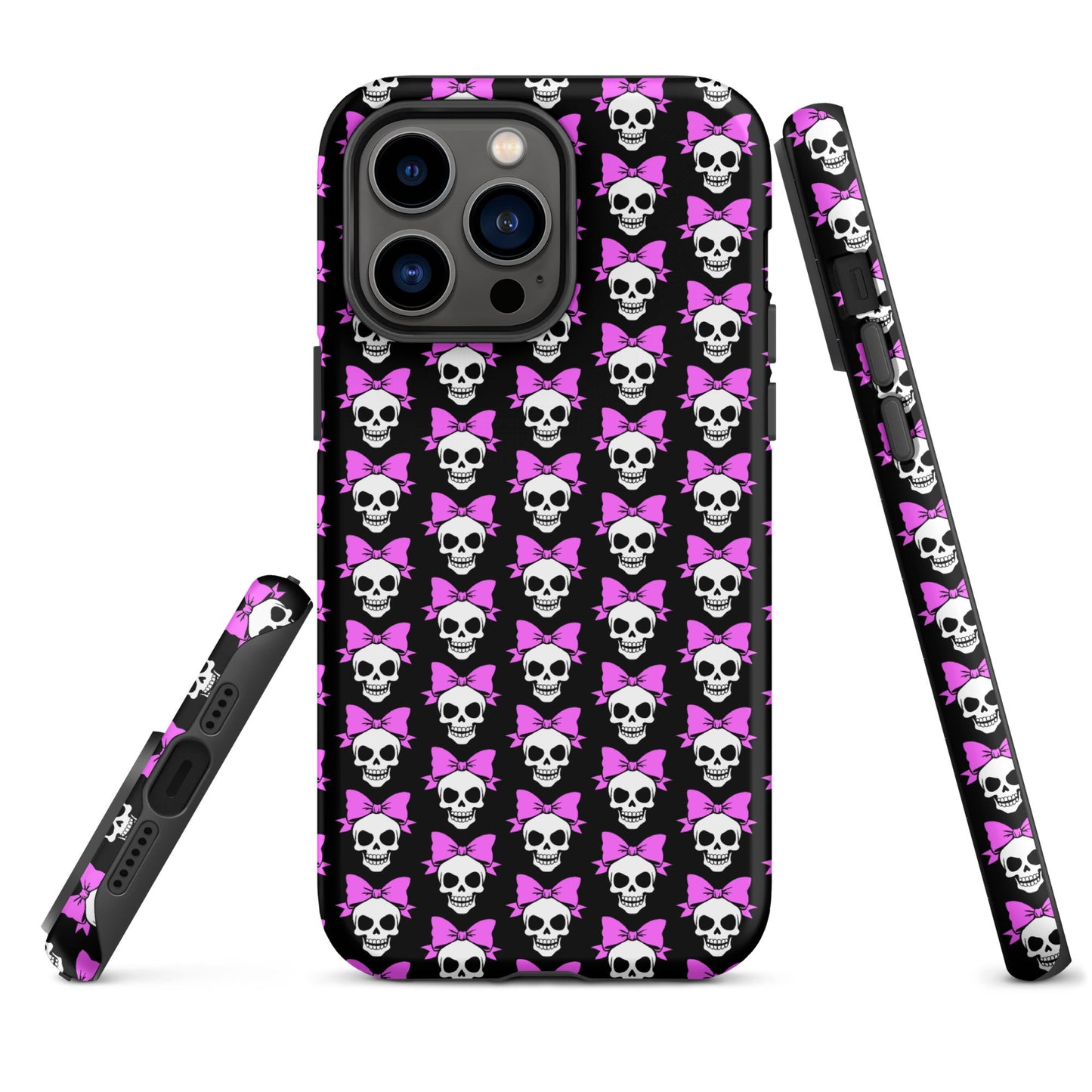 Bow Skull Tough Phone Case for iPhone®