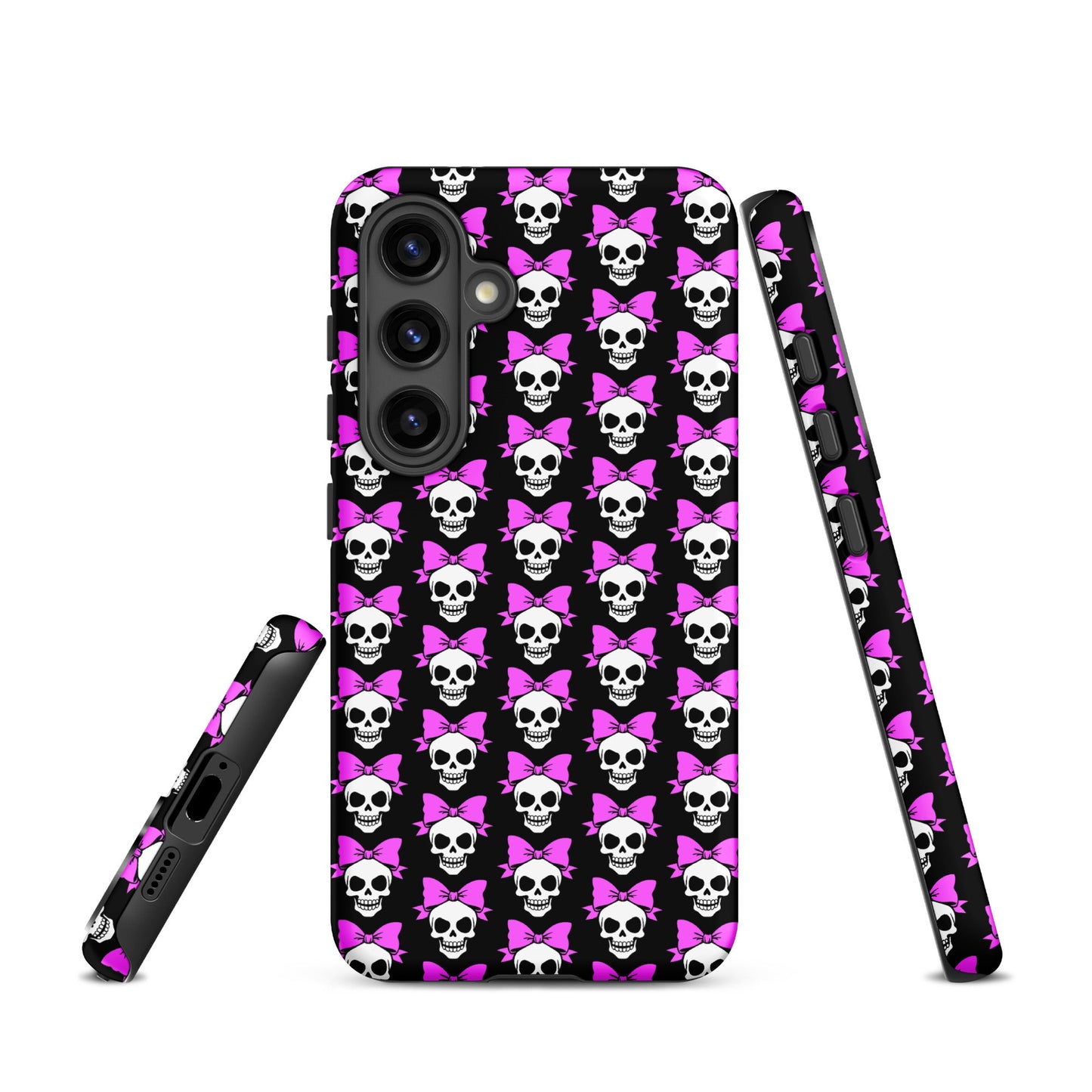 Bow Skull Tough Phone Case for Samsung®