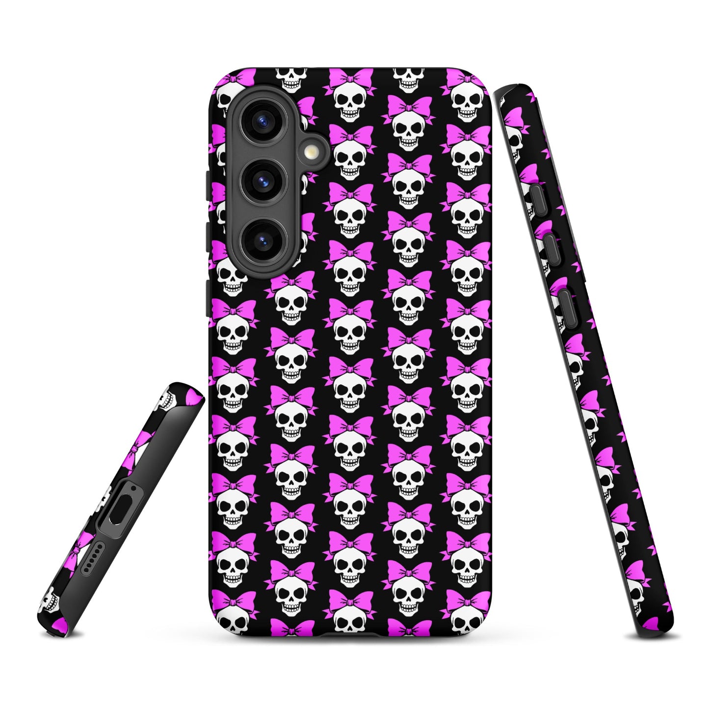 Bow Skull Tough Phone Case for Samsung®
