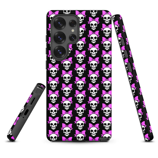 Bow Skull Tough Phone Case for Samsung®