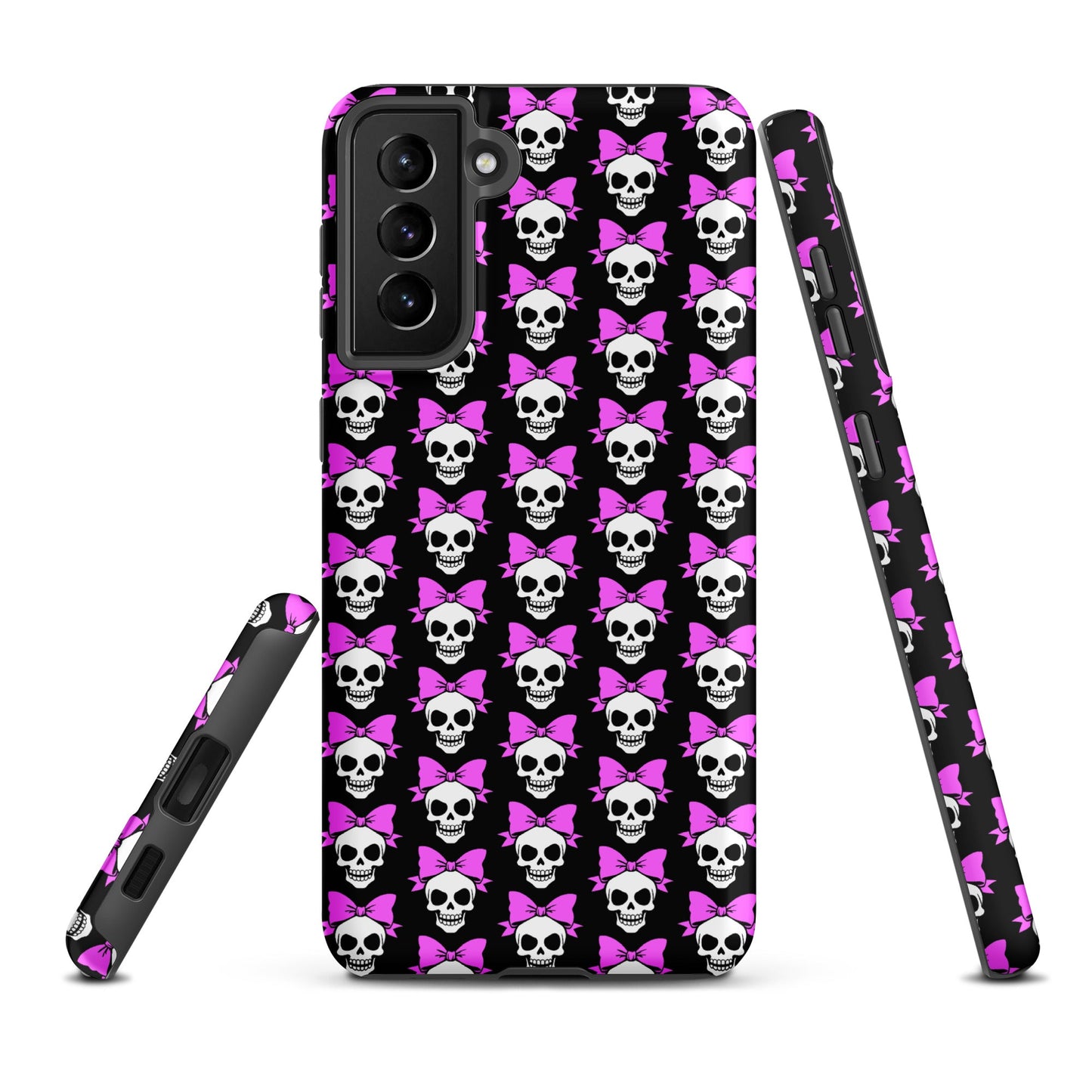 Bow Skull Tough Phone Case for Samsung®