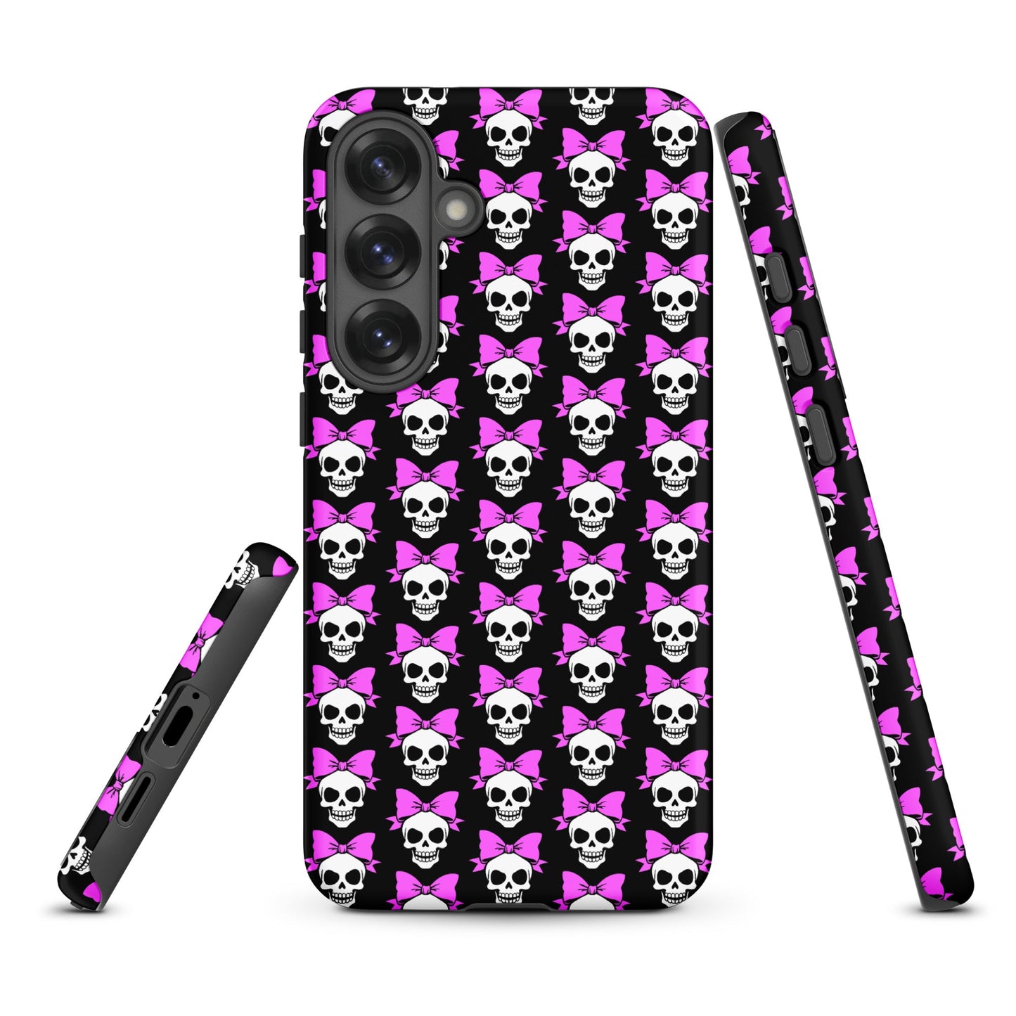 Bow Skull Tough Phone Case for Samsung®