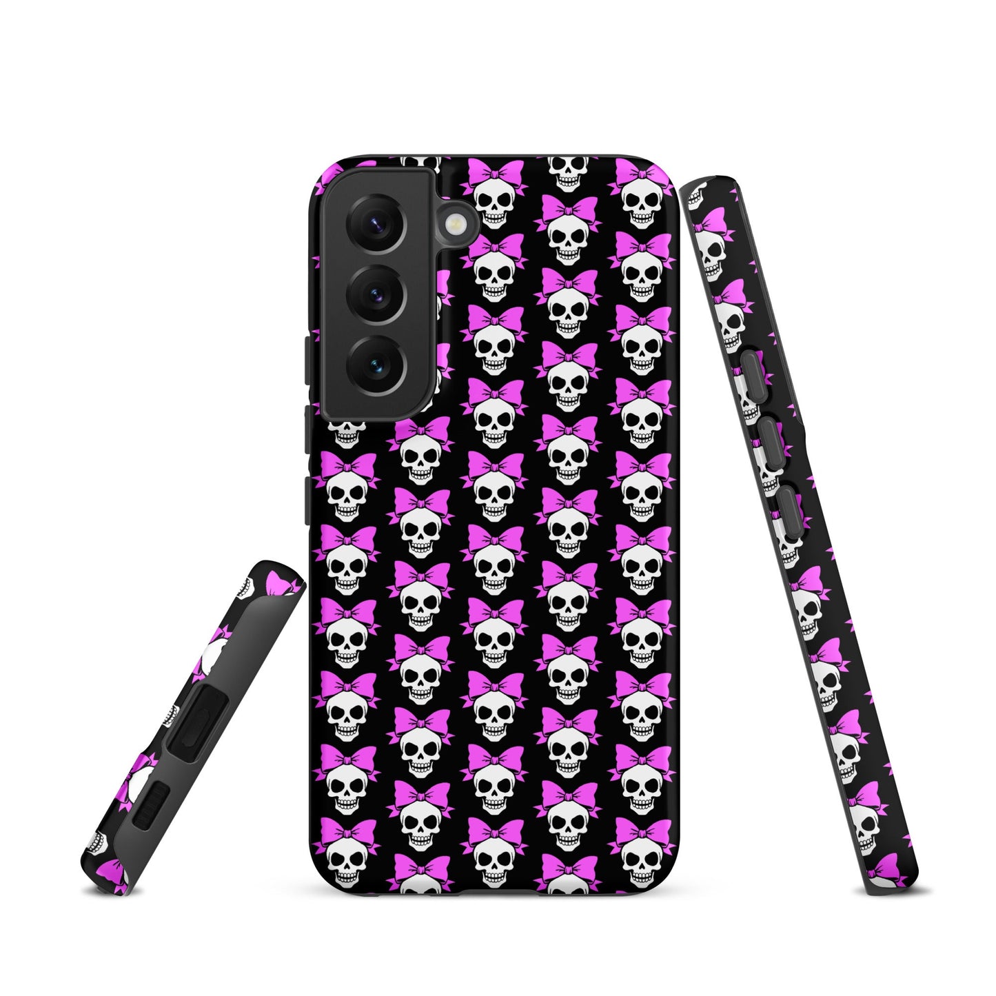Bow Skull Tough Phone Case for Samsung®