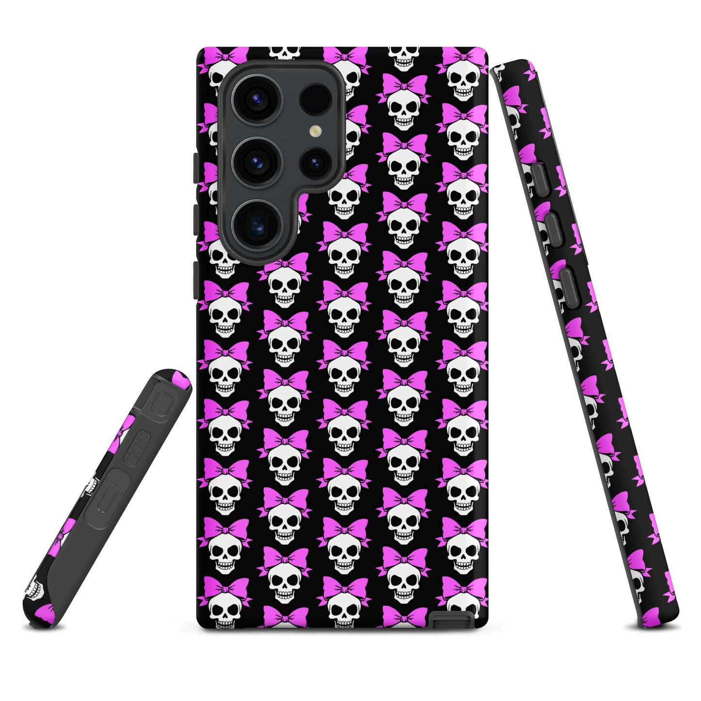 Bow Skull Tough Phone Case for Samsung®