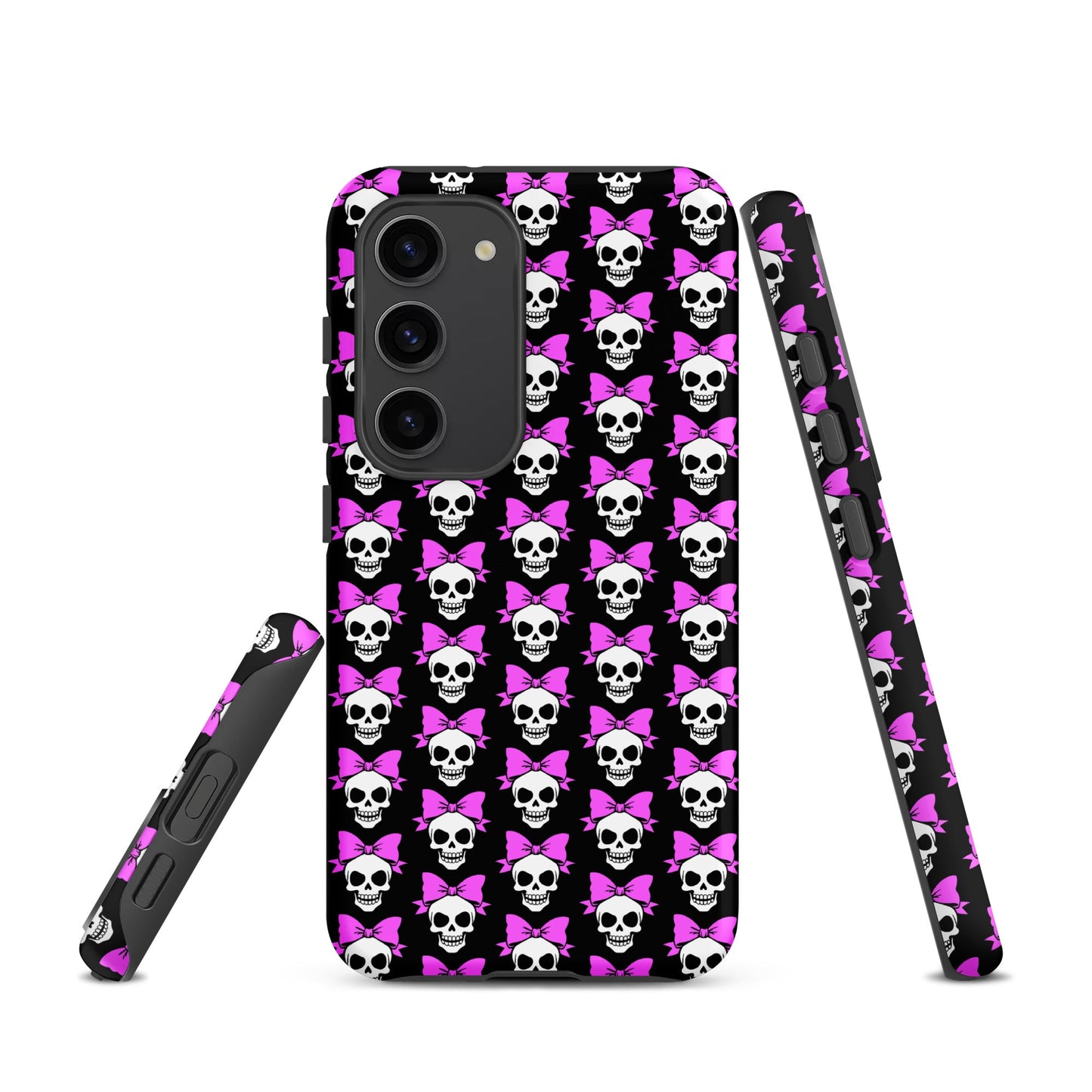 Bow Skull Tough Phone Case for Samsung®