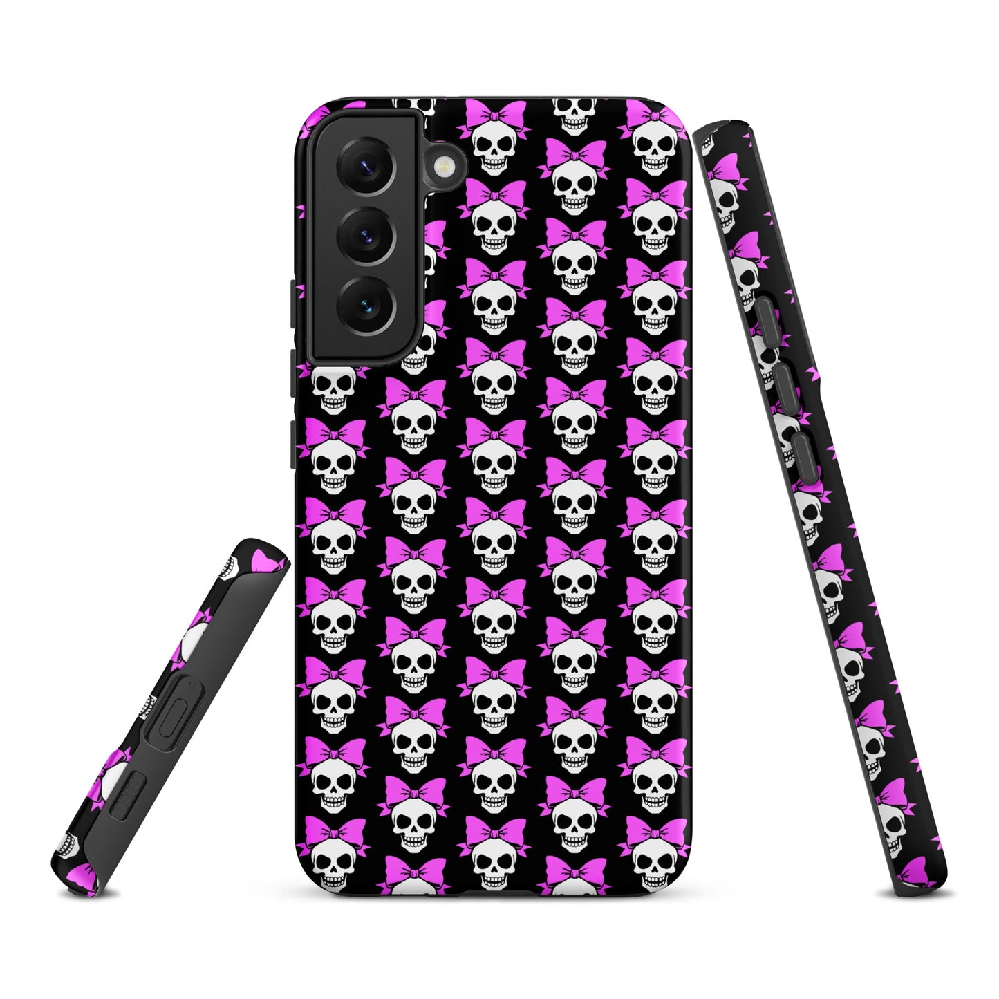 Bow Skull Tough Phone Case for Samsung®