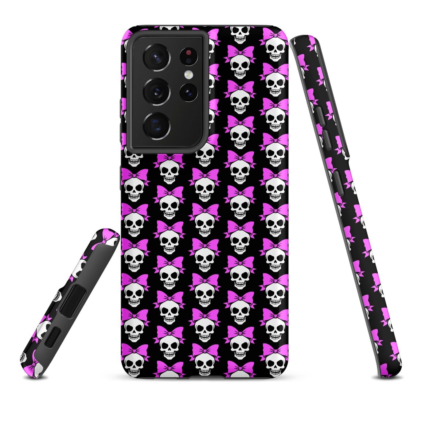 Bow Skull Tough Phone Case for Samsung®