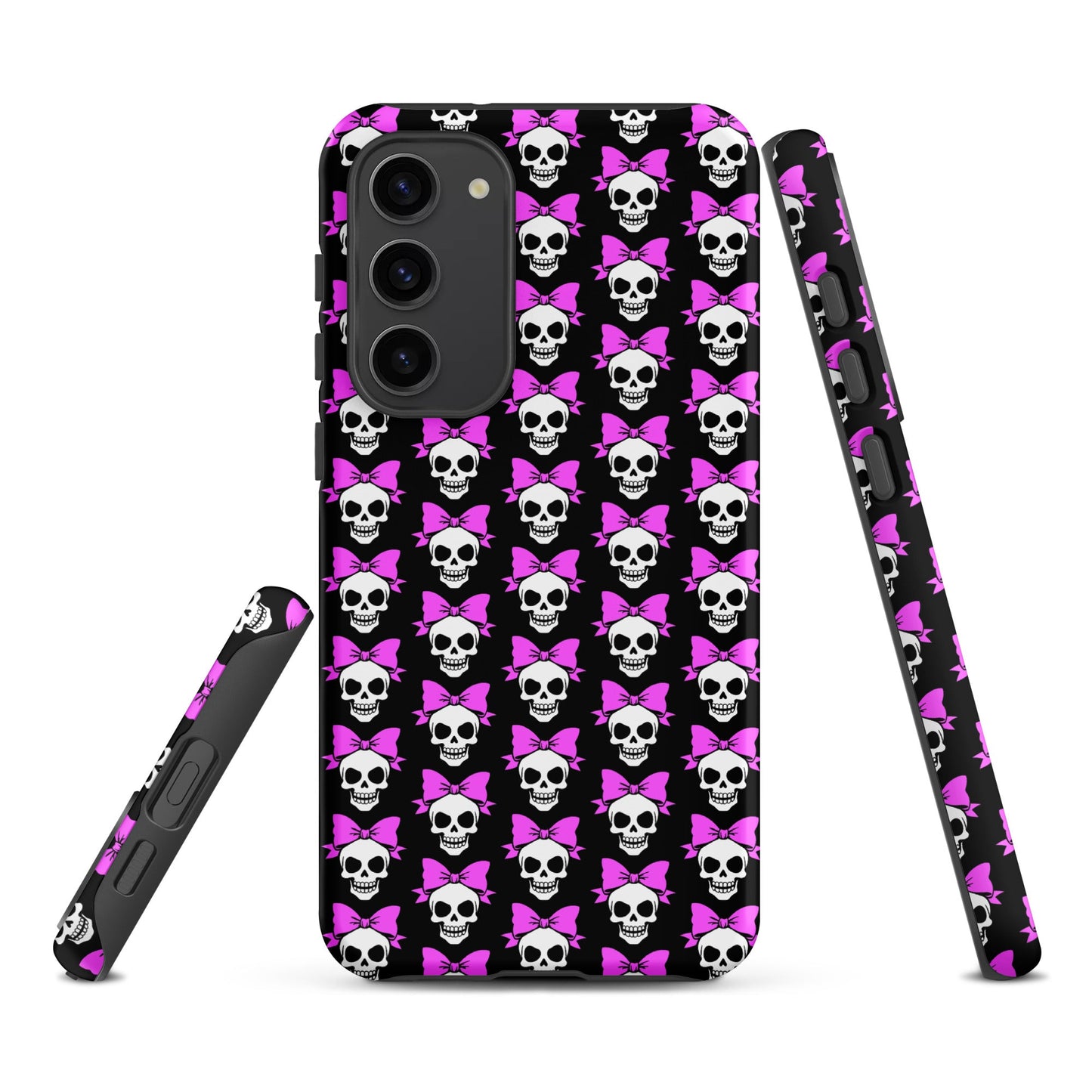 Bow Skull Tough Phone Case for Samsung®