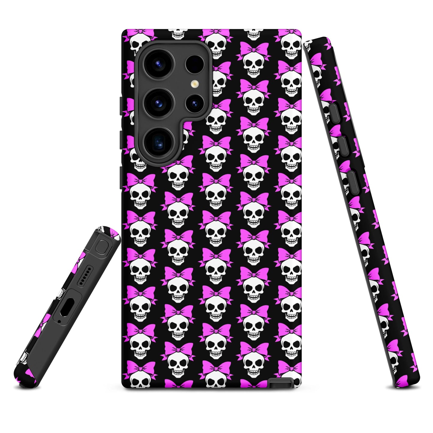 Bow Skull Tough Phone Case for Samsung®