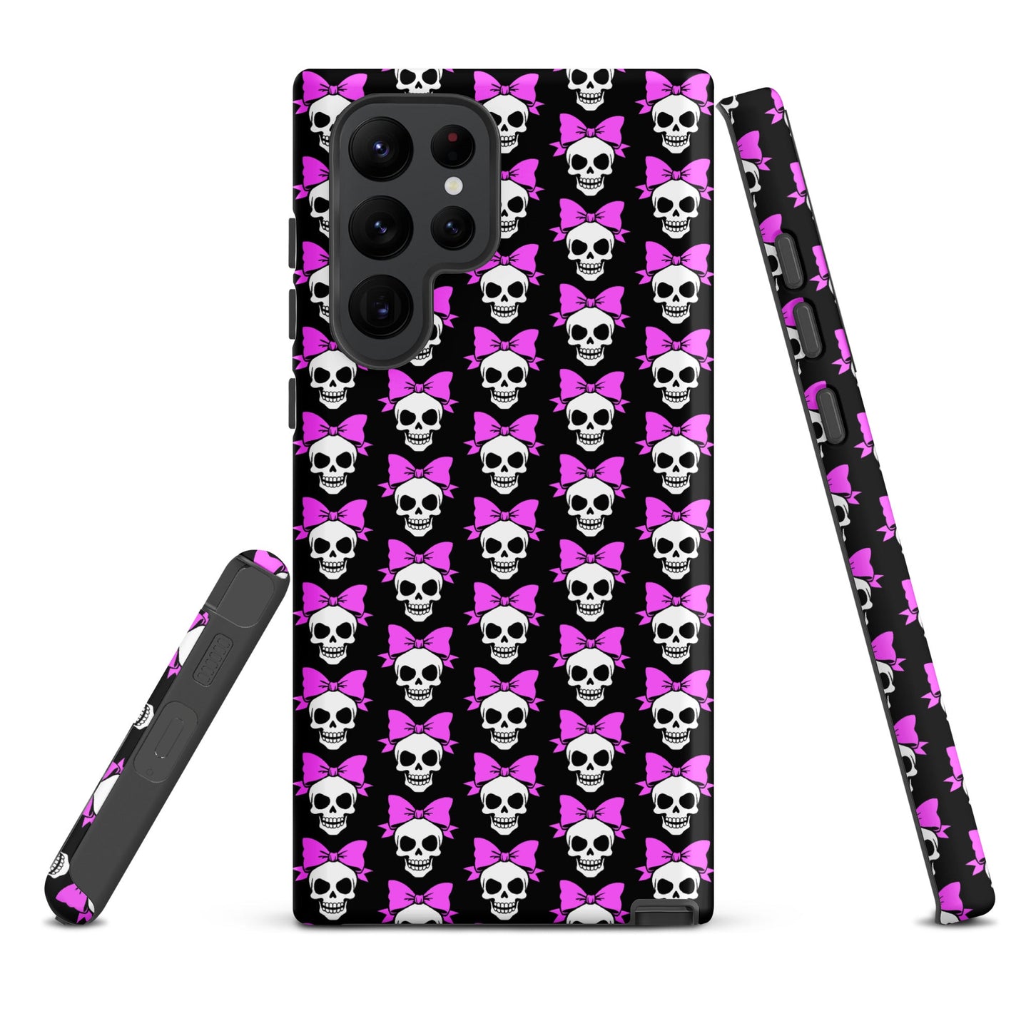 Bow Skull Tough Phone Case for Samsung®