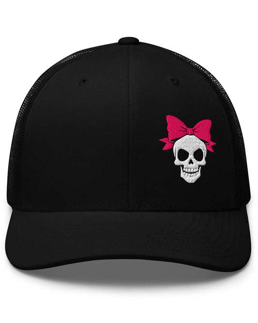 Bow Skull Trucker Cap