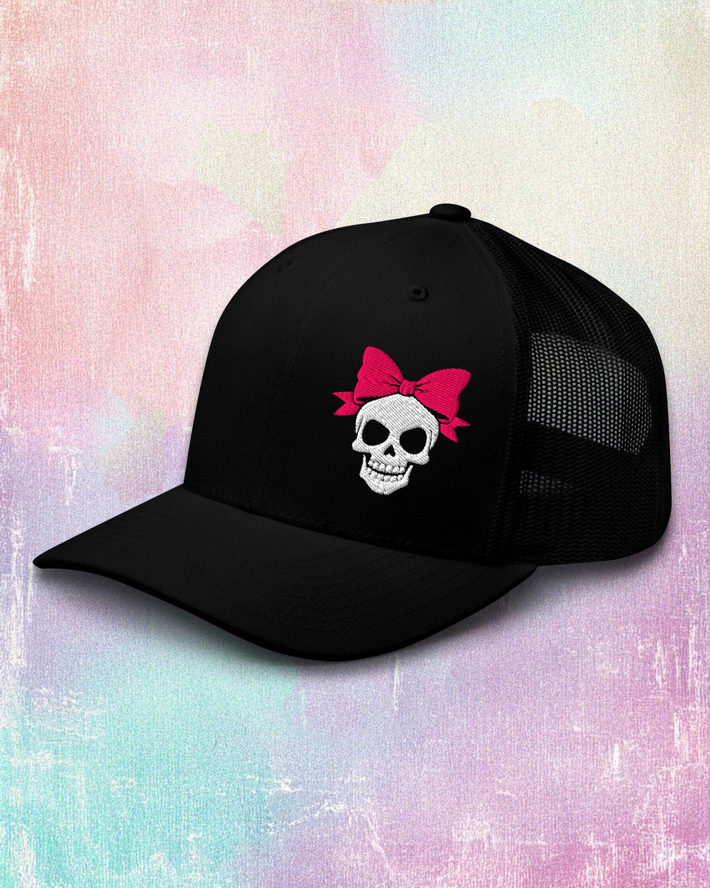 Bow Skull Trucker Cap