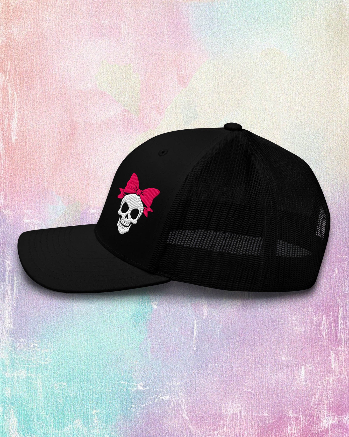 Bow Skull Trucker Cap