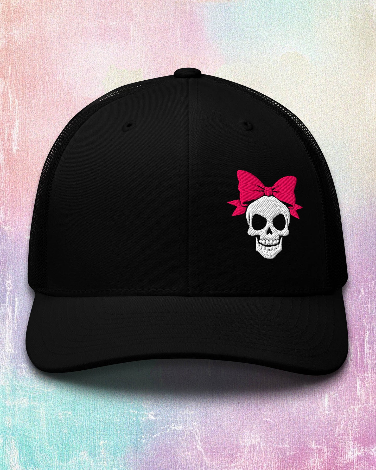 Bow Skull Trucker Cap