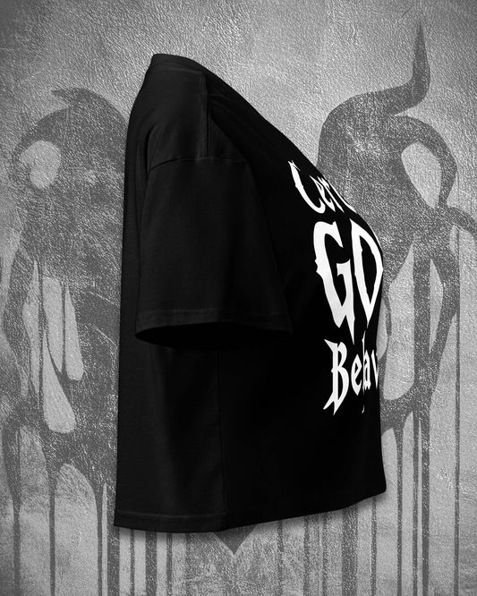 Certified GOTH Behaviour Crop Top