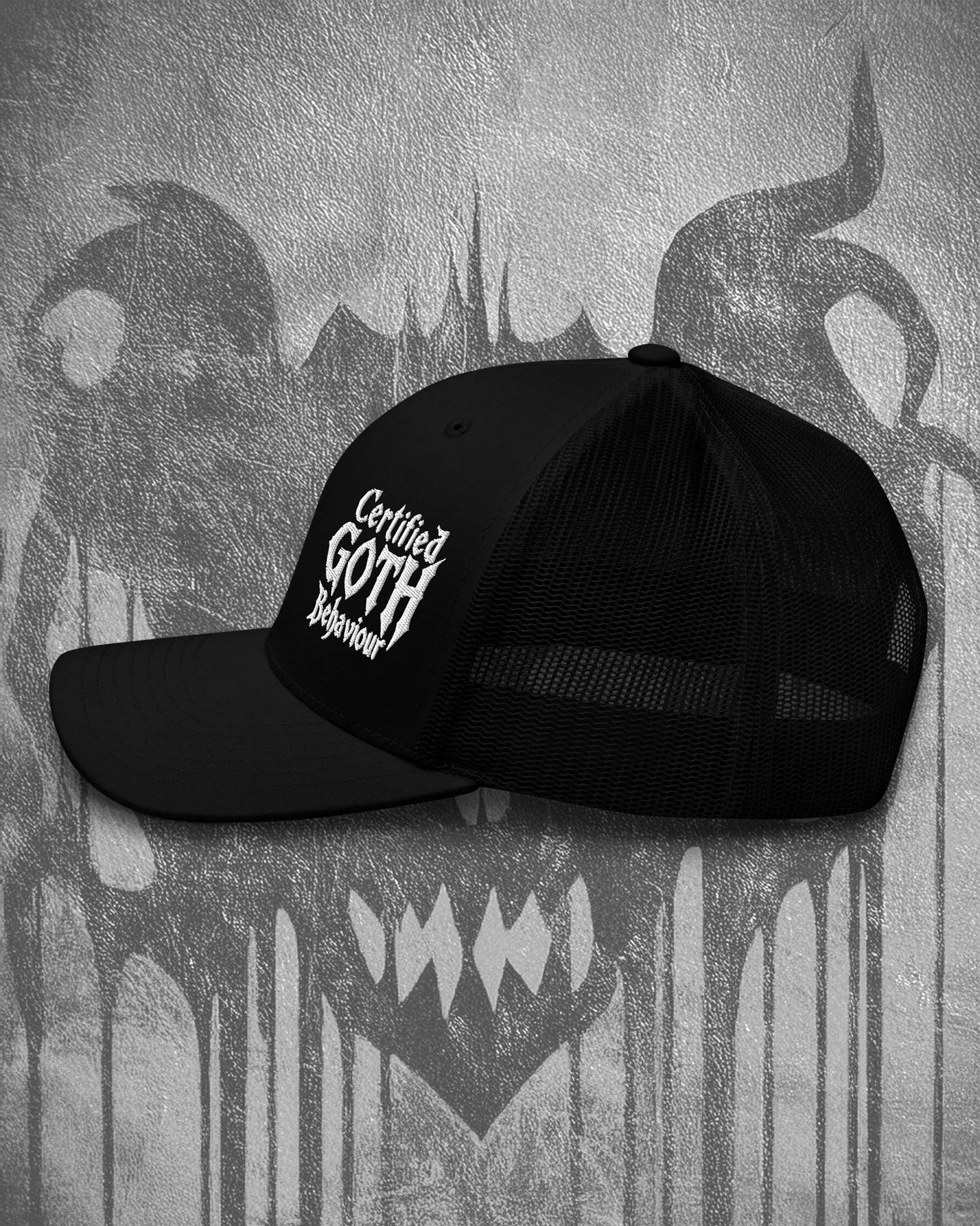 Certified GOTH Behaviour Trucker Cap