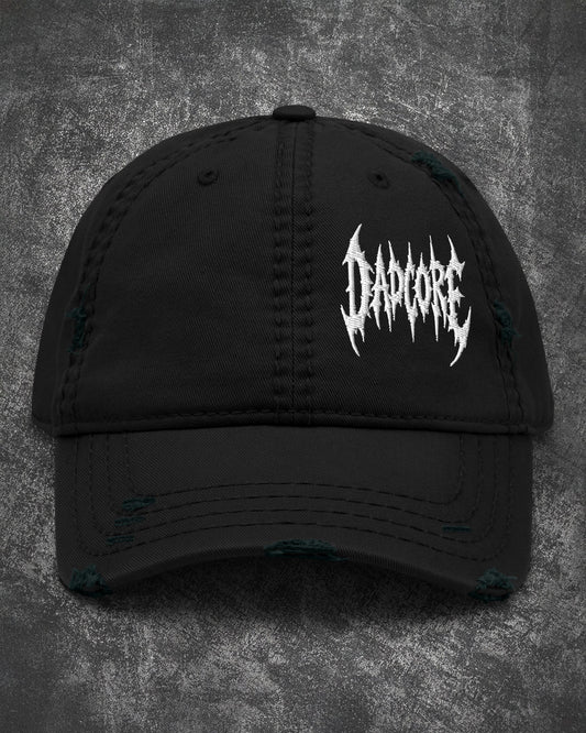 DADCORE Distressed Dad Hat