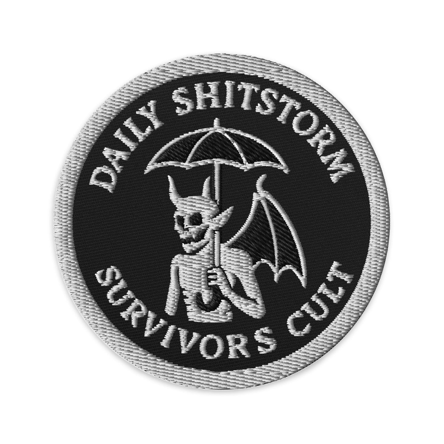 Daily Shitstorm Survivors Embroidered Patch