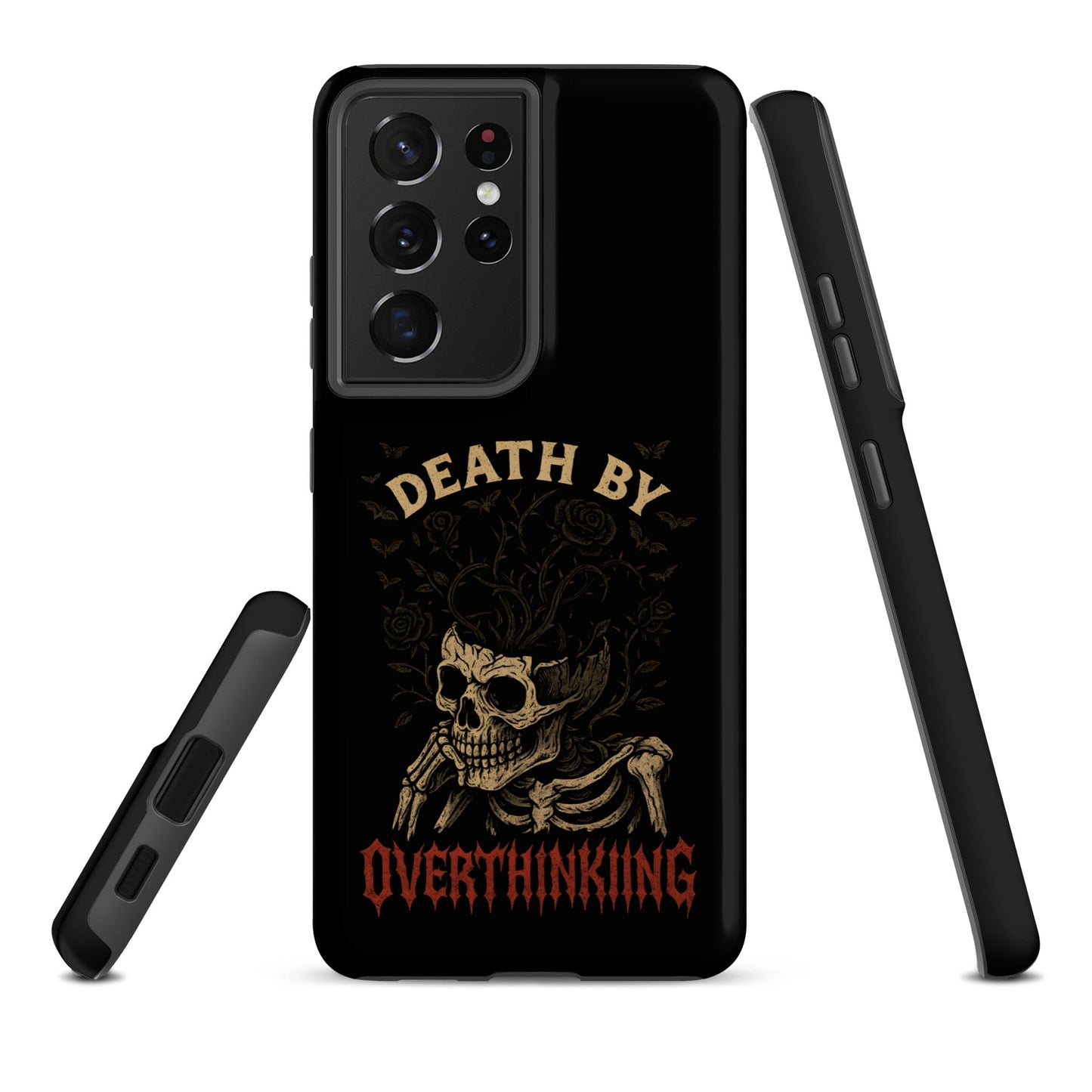 DEATH BY OVERTHINKING Tough Phone Case for Samsung®