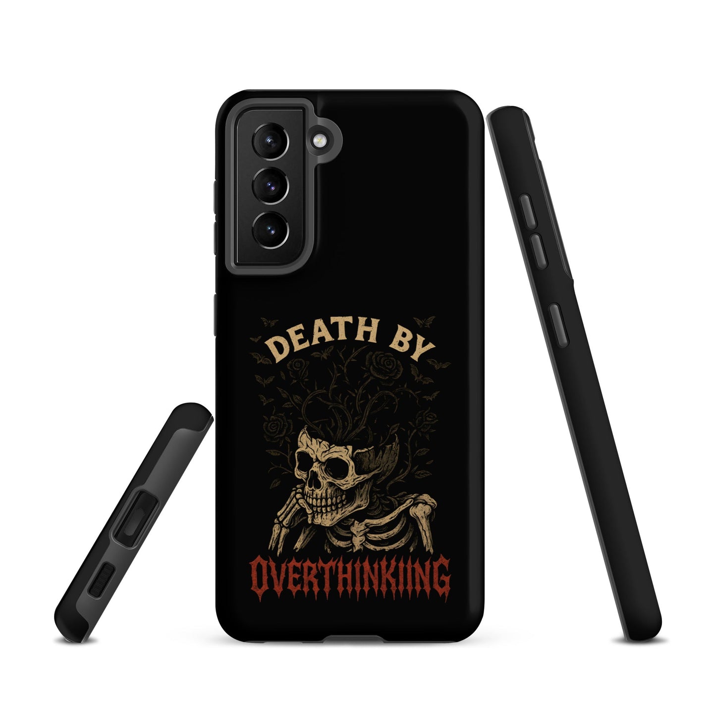 DEATH BY OVERTHINKING Tough Phone Case for Samsung®