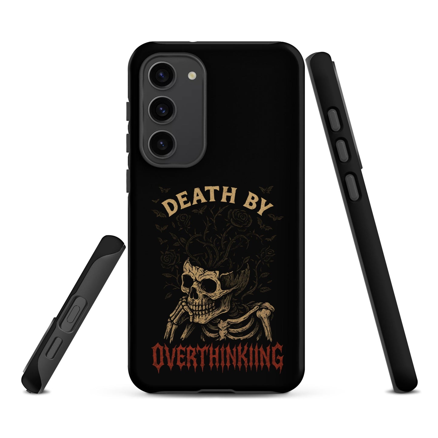 DEATH BY OVERTHINKING Tough Phone Case for Samsung®