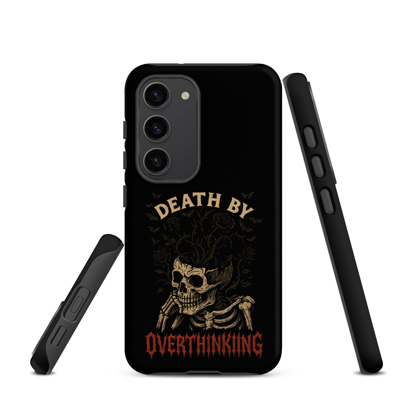 DEATH BY OVERTHINKING Tough Phone Case for Samsung®