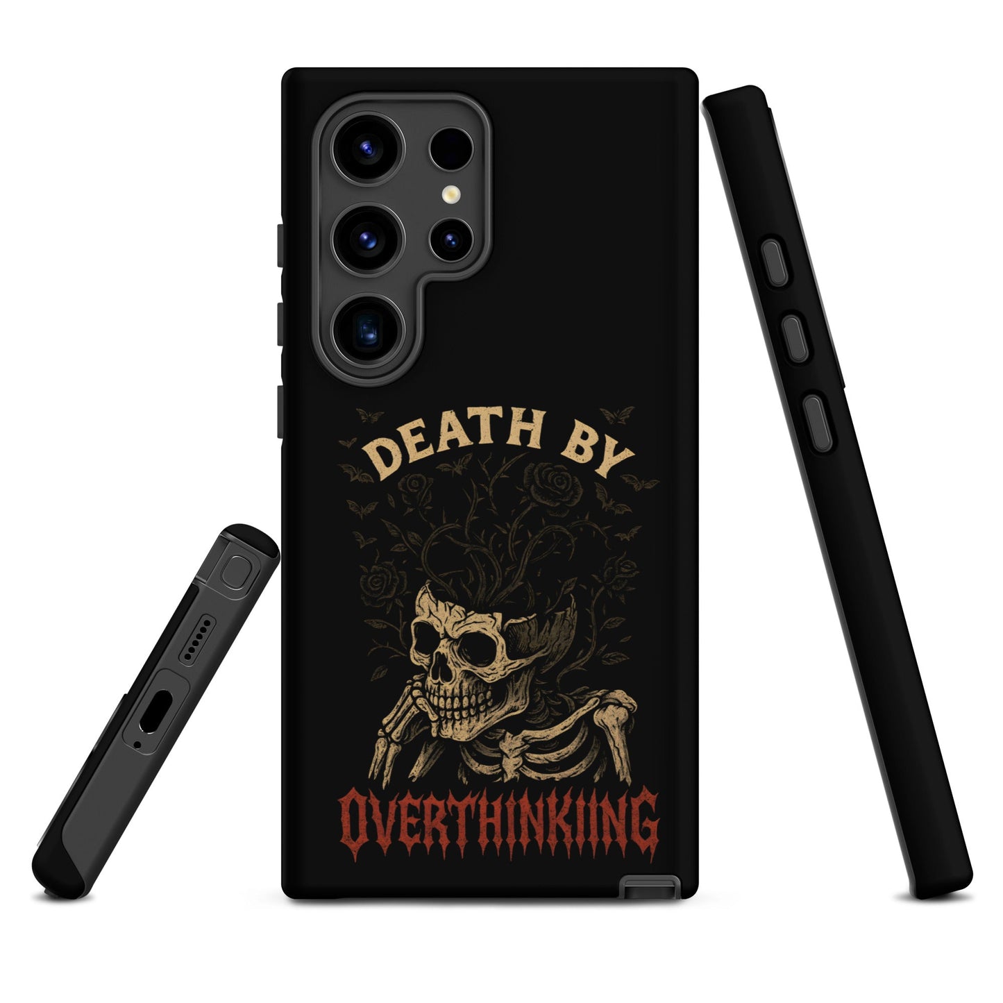 DEATH BY OVERTHINKING Tough Phone Case for Samsung®