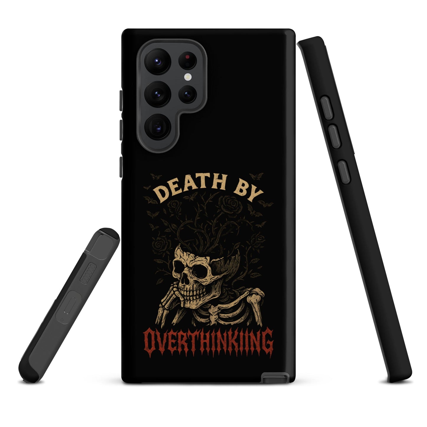 DEATH BY OVERTHINKING Tough Phone Case for Samsung®