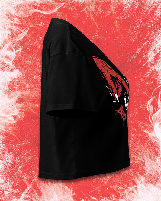 Demonic Boop Crop Top