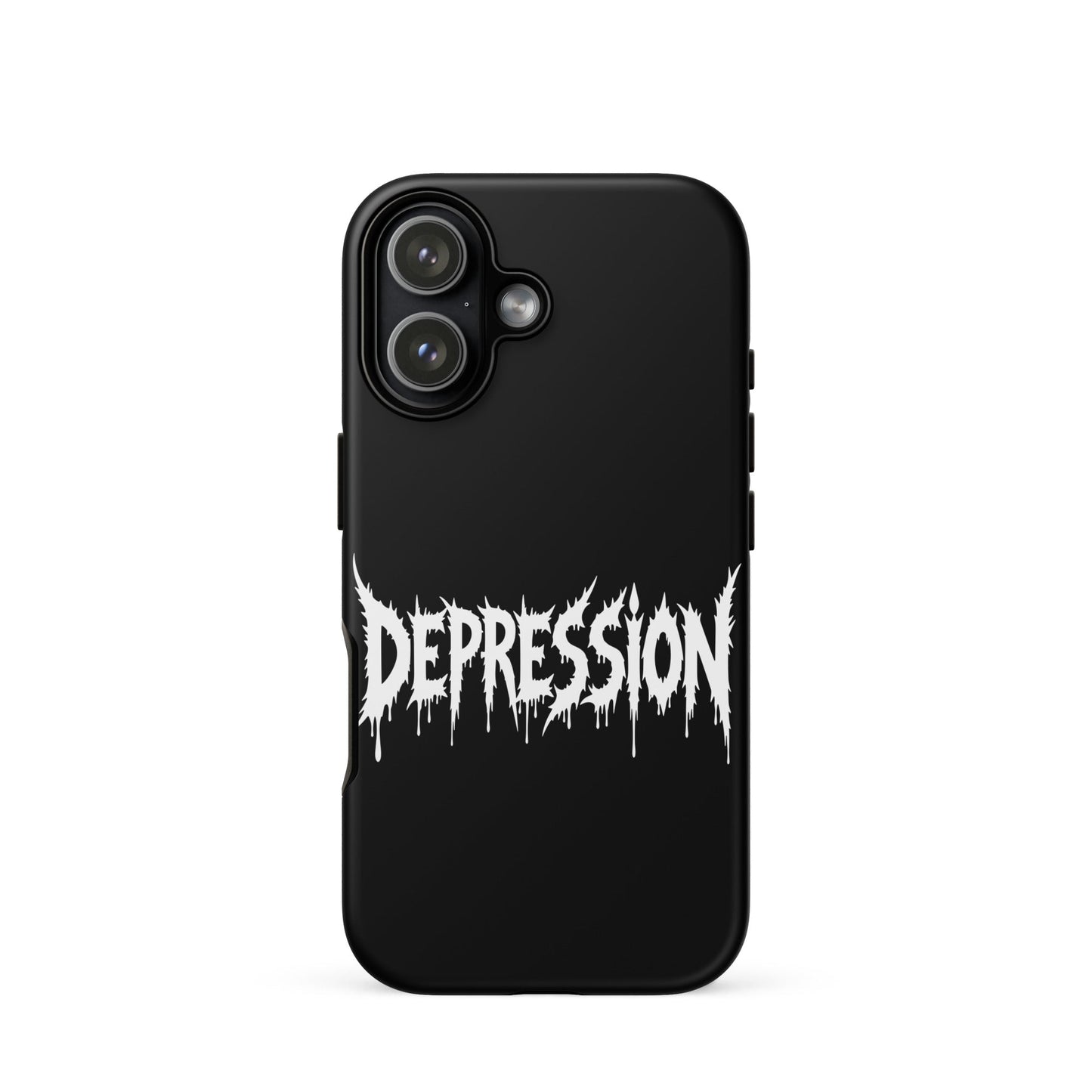 DEPRESSION Tough Phone Case for iPhone®