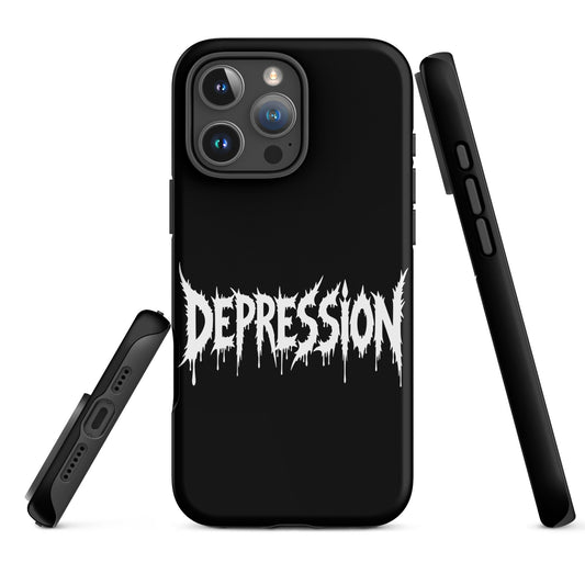 DEPRESSION Tough Phone Case for iPhone®