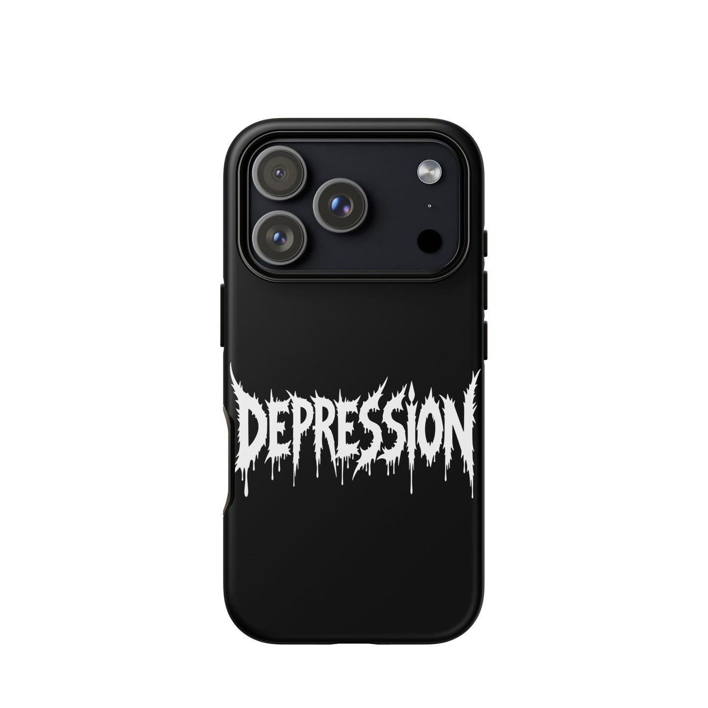 DEPRESSION Tough Phone Case for iPhone®