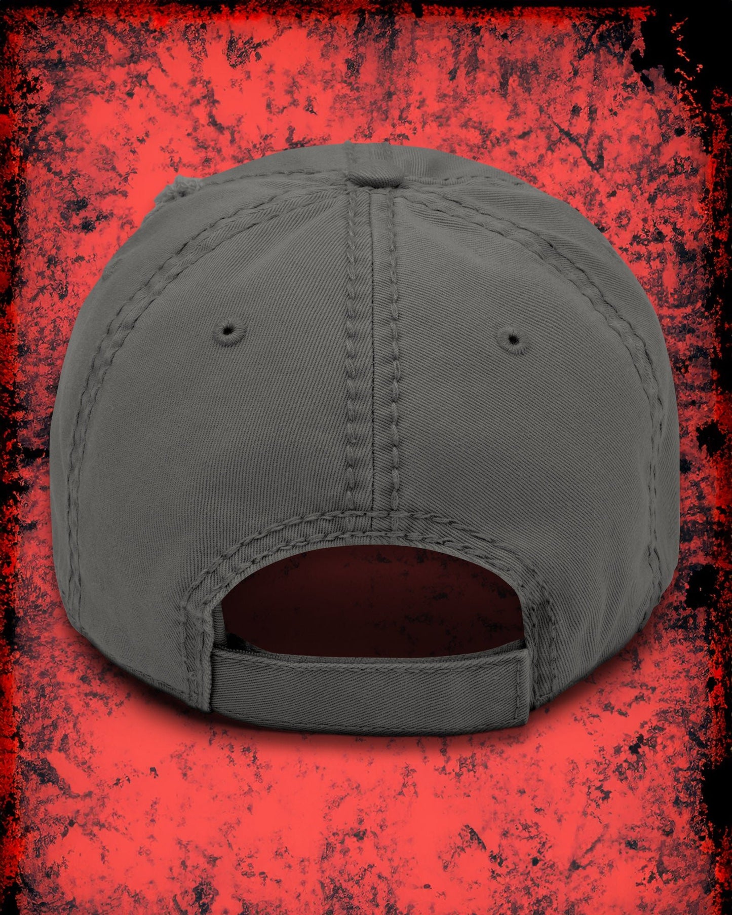 Don’t Tell Me To Smile Distressed Cap