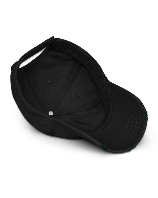 Easily Distracted By Metal Music Distressed Dad Hat