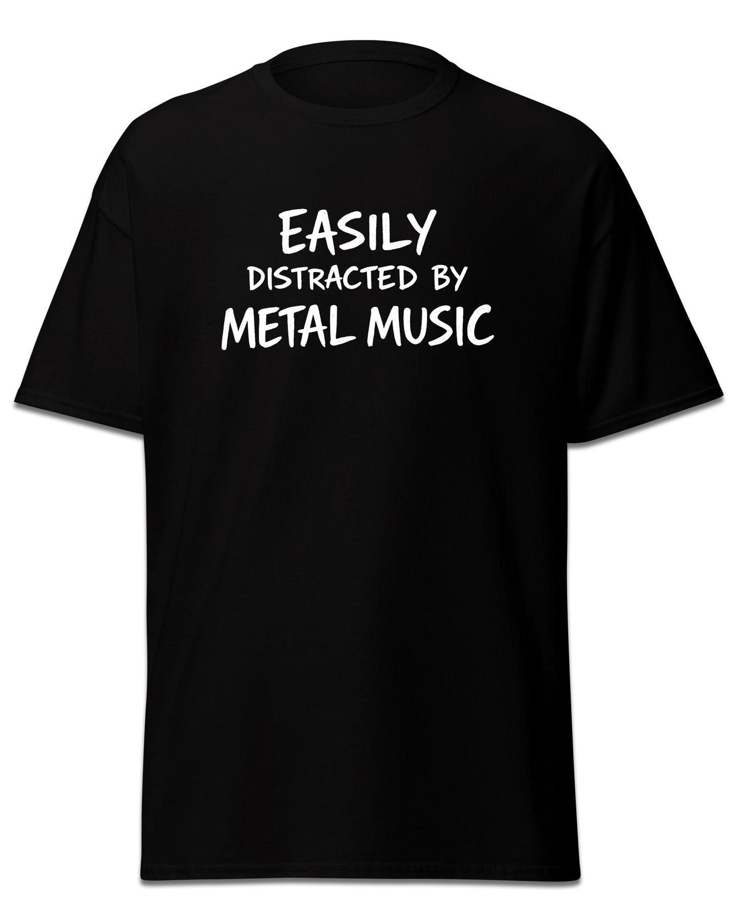Easily Distracted By Metal Music T-Shirt