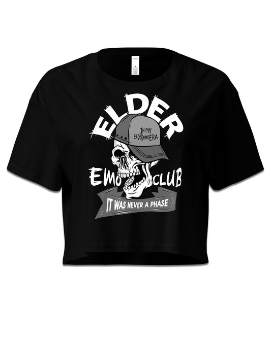 Elder Emo Club Crop Top
