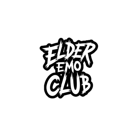 Elder Emo Club Sticker