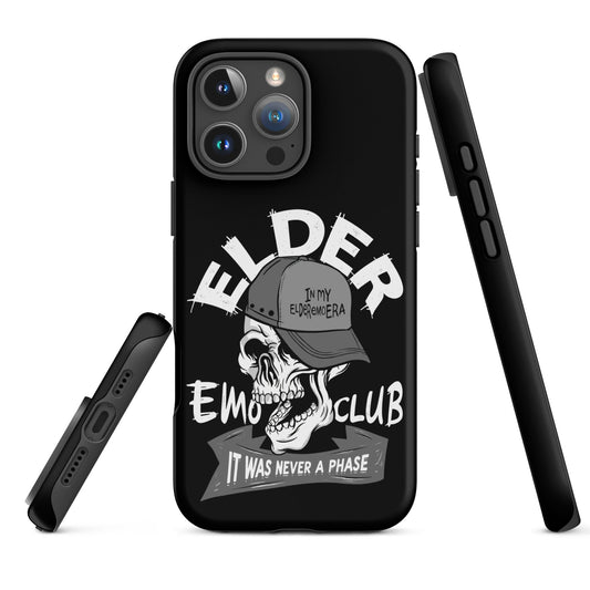 Elder Emo Club Tough iPhone Case