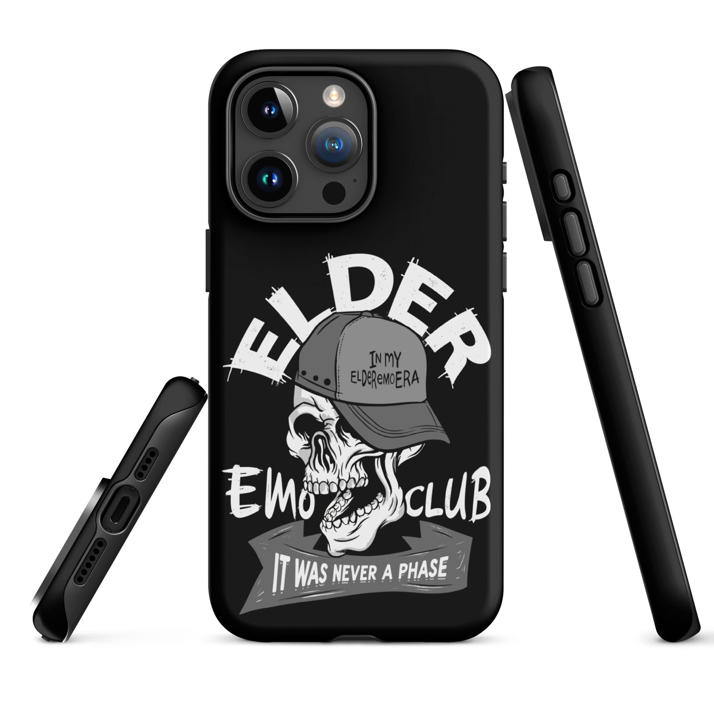 Elder Emo Club Tough iPhone Case