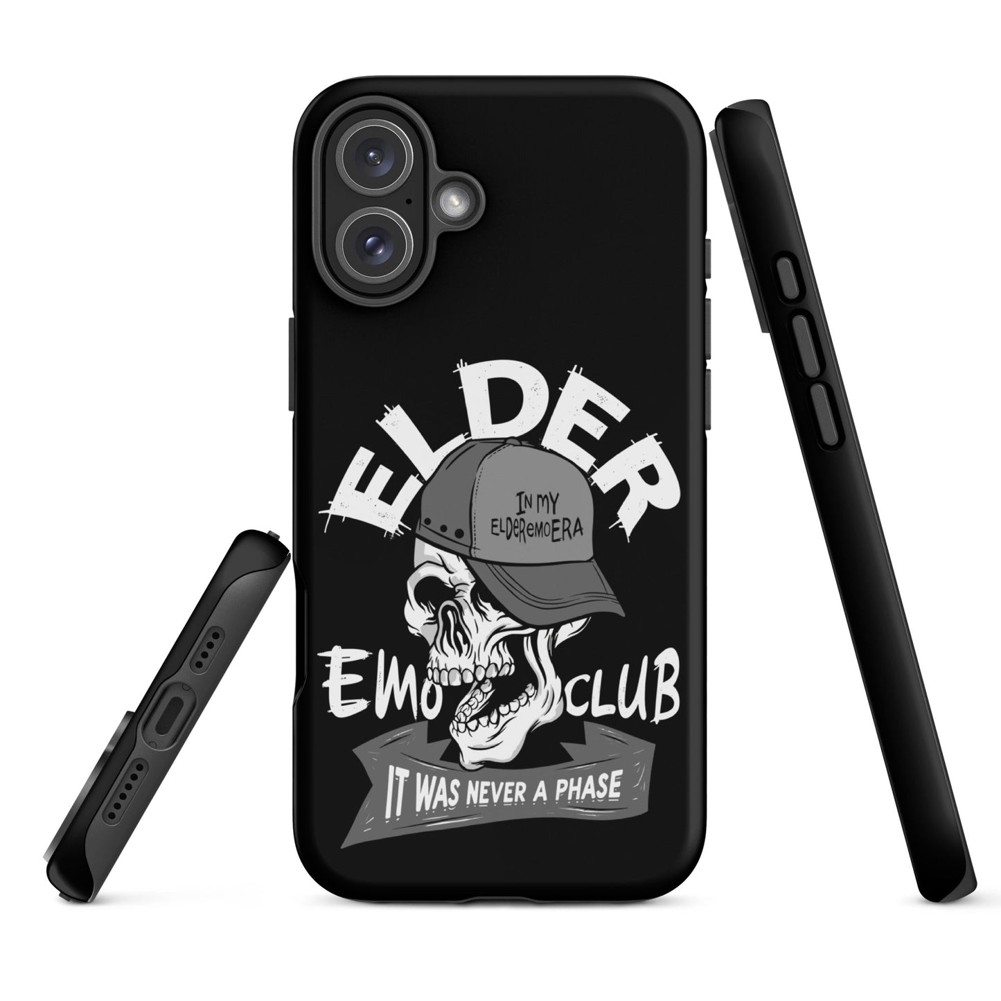 Elder Emo Club Tough iPhone Case