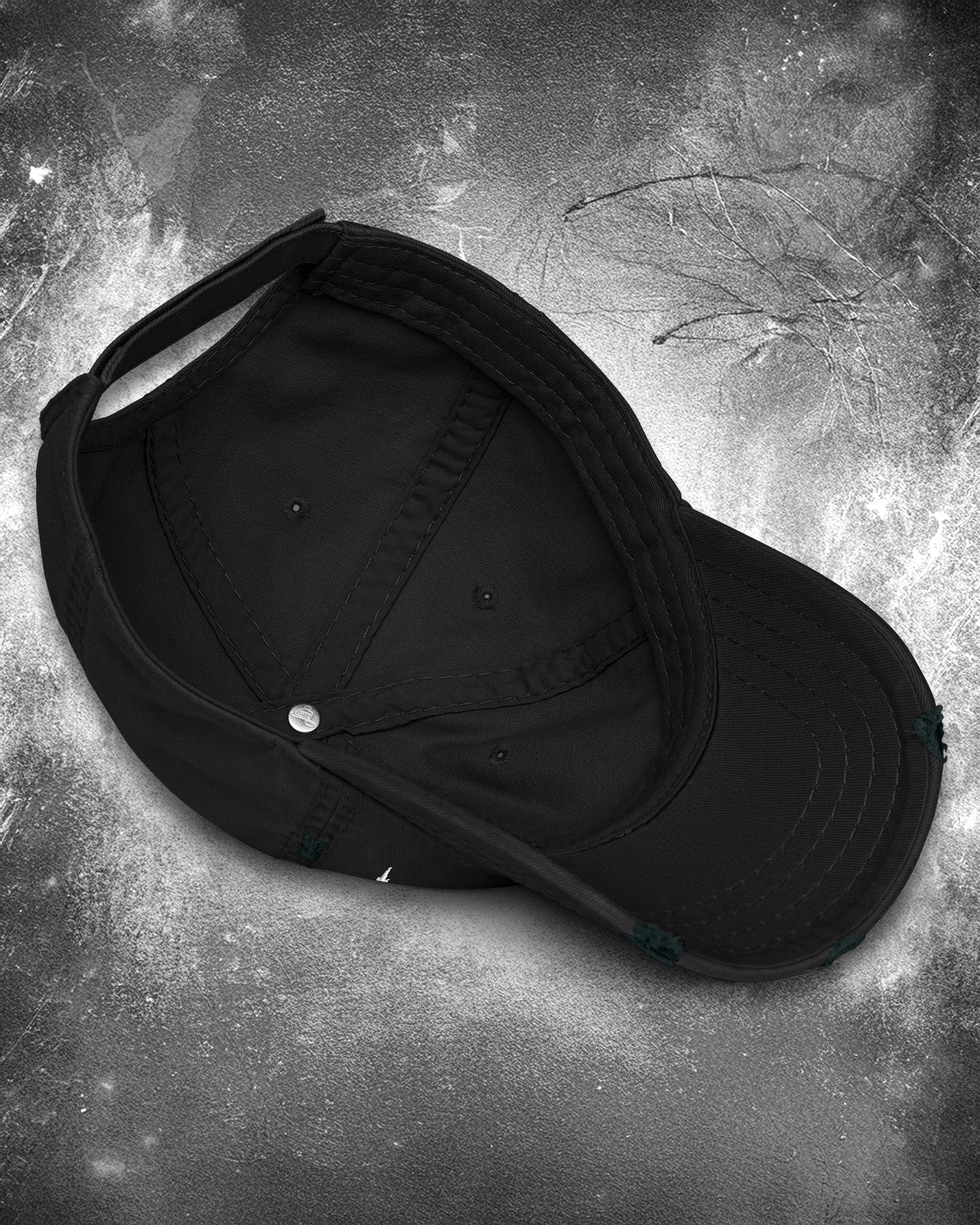 EMO DADDY Distressed Dad Hat