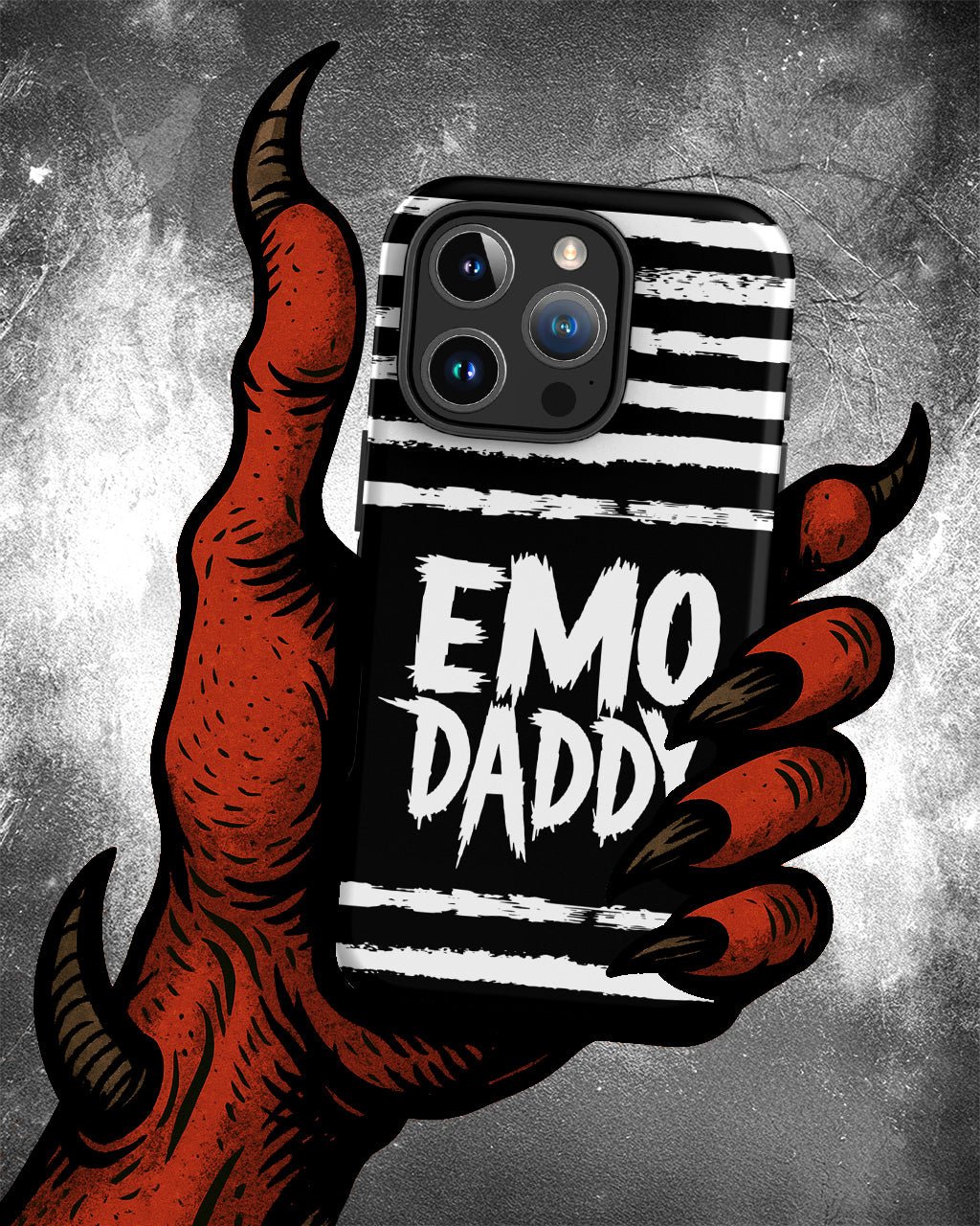 EMO DADDY iPhone Case