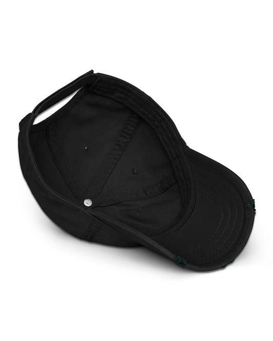 A Little Bit Dramatic Distressed Hat