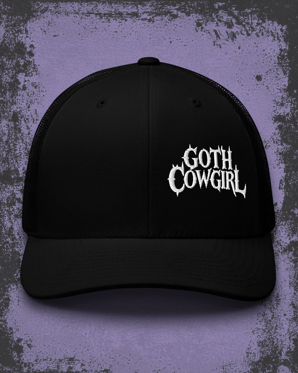 Goth Cowgirl Trucker Cap